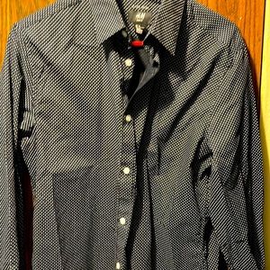 H&M mens medium dress shirt, Button down.